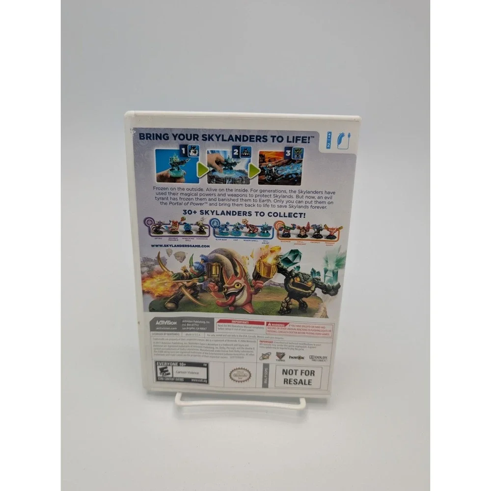 Activision Skylanders Spyro's Adventure (Wii, 2011) E10+, NTSC-U/C, NFR